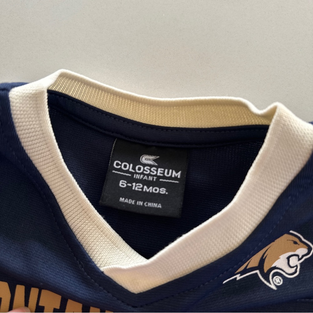 COLOSSEUM Montana Bob Cat BABY NAVY BLUE MAGICAL JERSEY SHORT SLEEVE ONE… - Picture 6 of 6